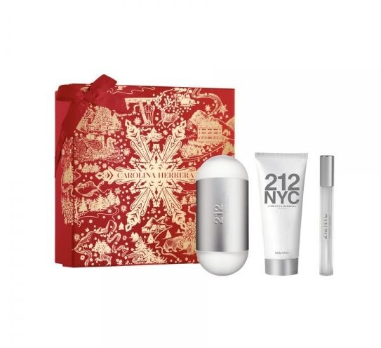 Carolina Herrera 212 NYC 3.4 EDT/3.4/Mini SET (W)