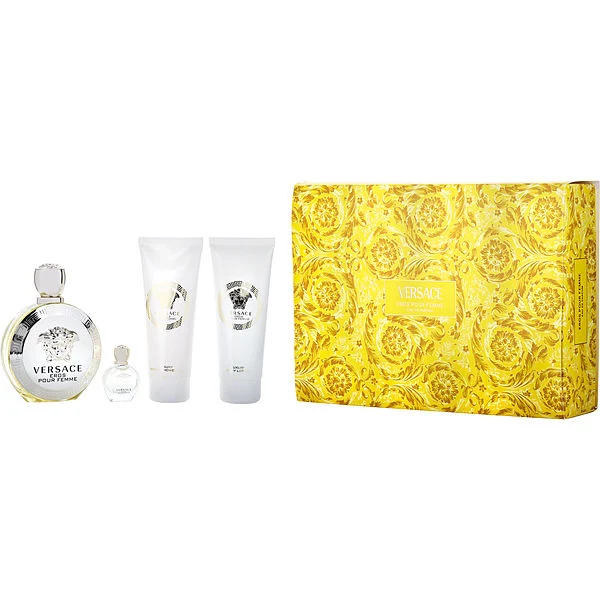 Versace Eros Pour Femme 3.4 EDP/3.4/3.4/Mini SET (W)