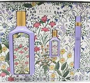 Gucci Gorgeous Magnolia 3.4 EDP/Pen Spray/Mini SET (W)