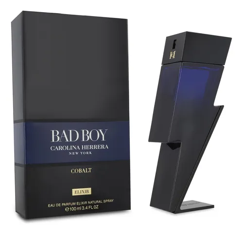 Carolina Herrera Bad Boy Cobalt Elixir 5.1 EDP (M) - Más Potente