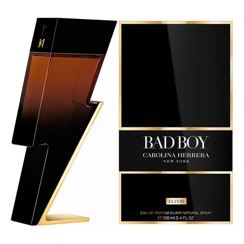 Carolina Herrera Bad Boy Elixir 3.4 (M) - Amaderado Ahumado