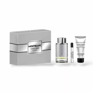 Mont Blanc Explorer Platinum 3.4 EDP/3.4/Mini SET (M)