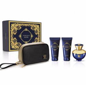 Versace Dylan Blue 3.4 EDP/3.4/3.4/Beauty case SET (W)