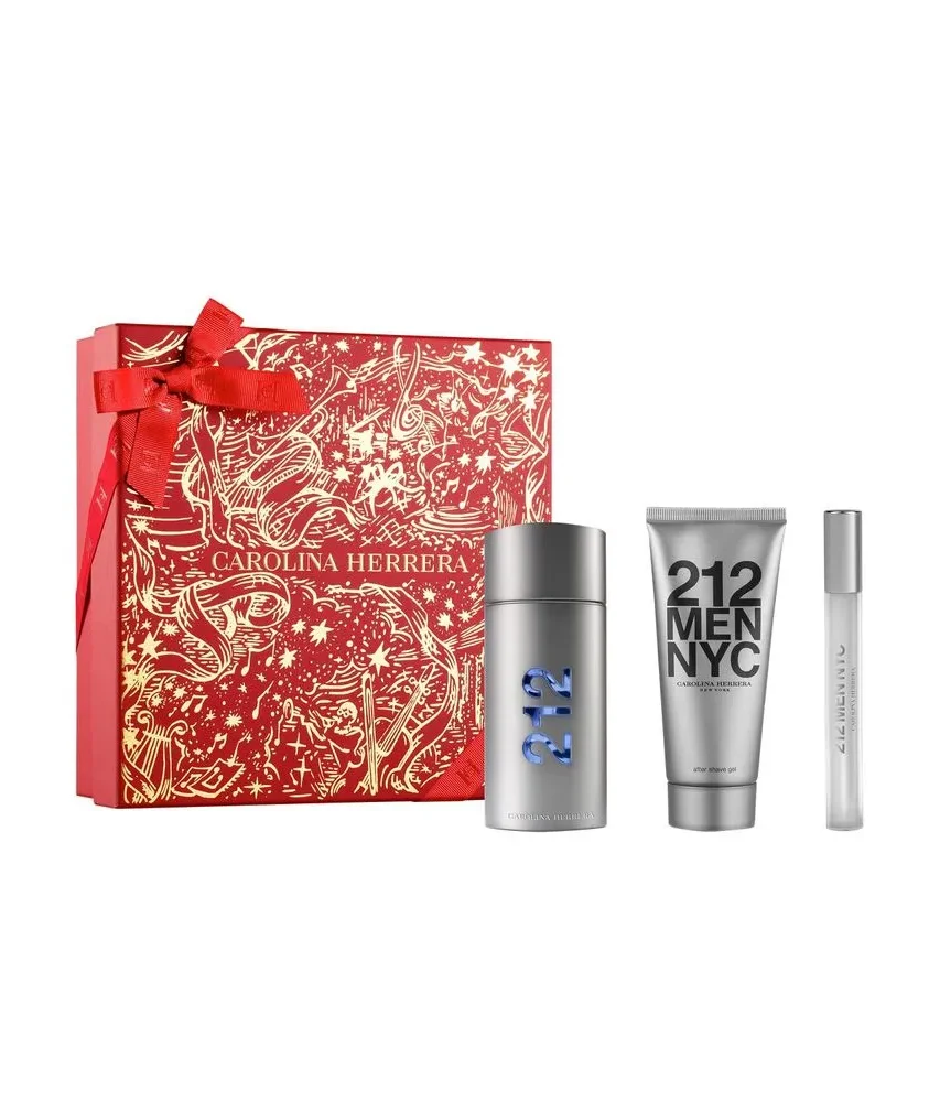 Carolina Herrera 212 NYC 3.4 EDT/3.4/Mini SET (M)