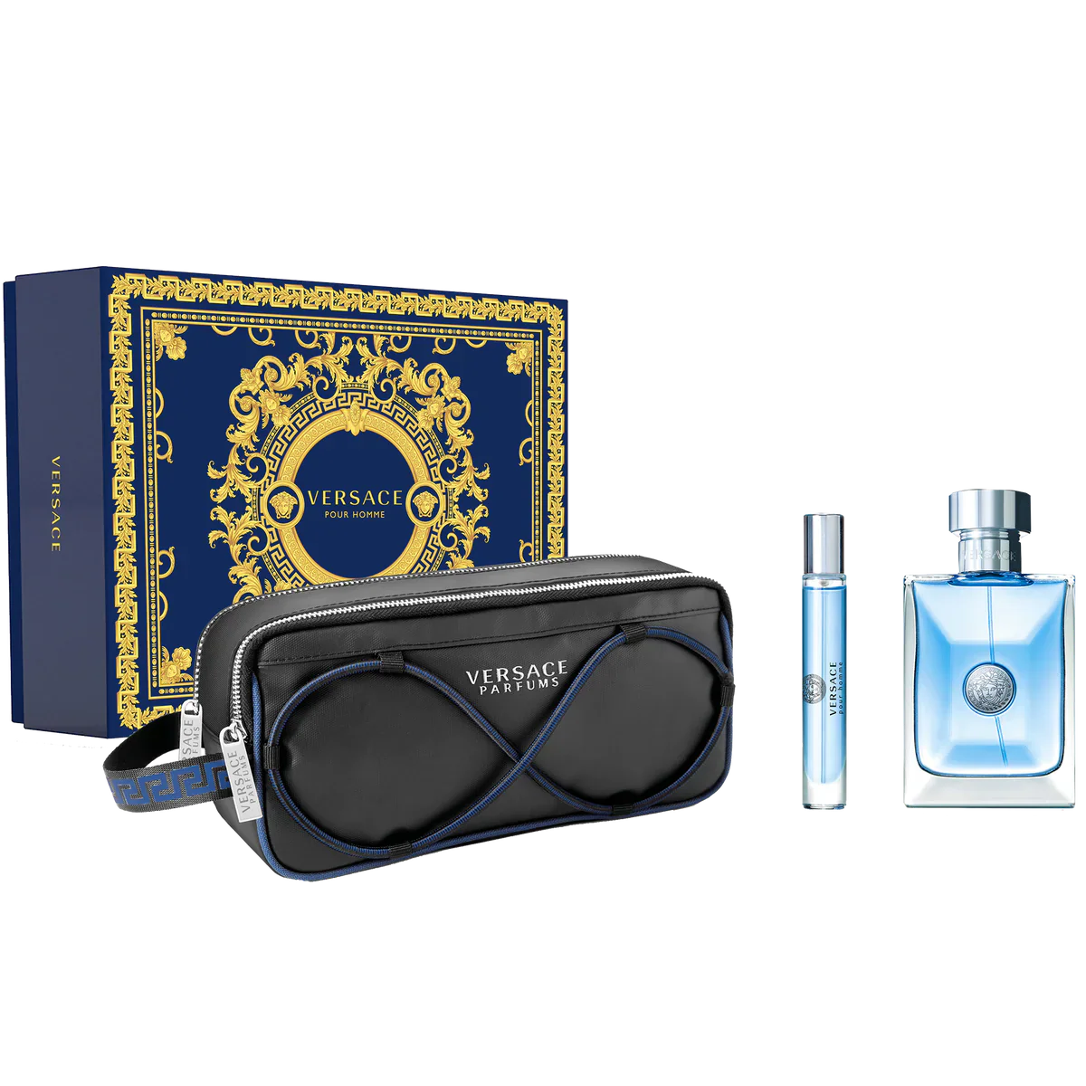 Versace Pour Homme 3.4 EDT/BAG/Mini SET (M)