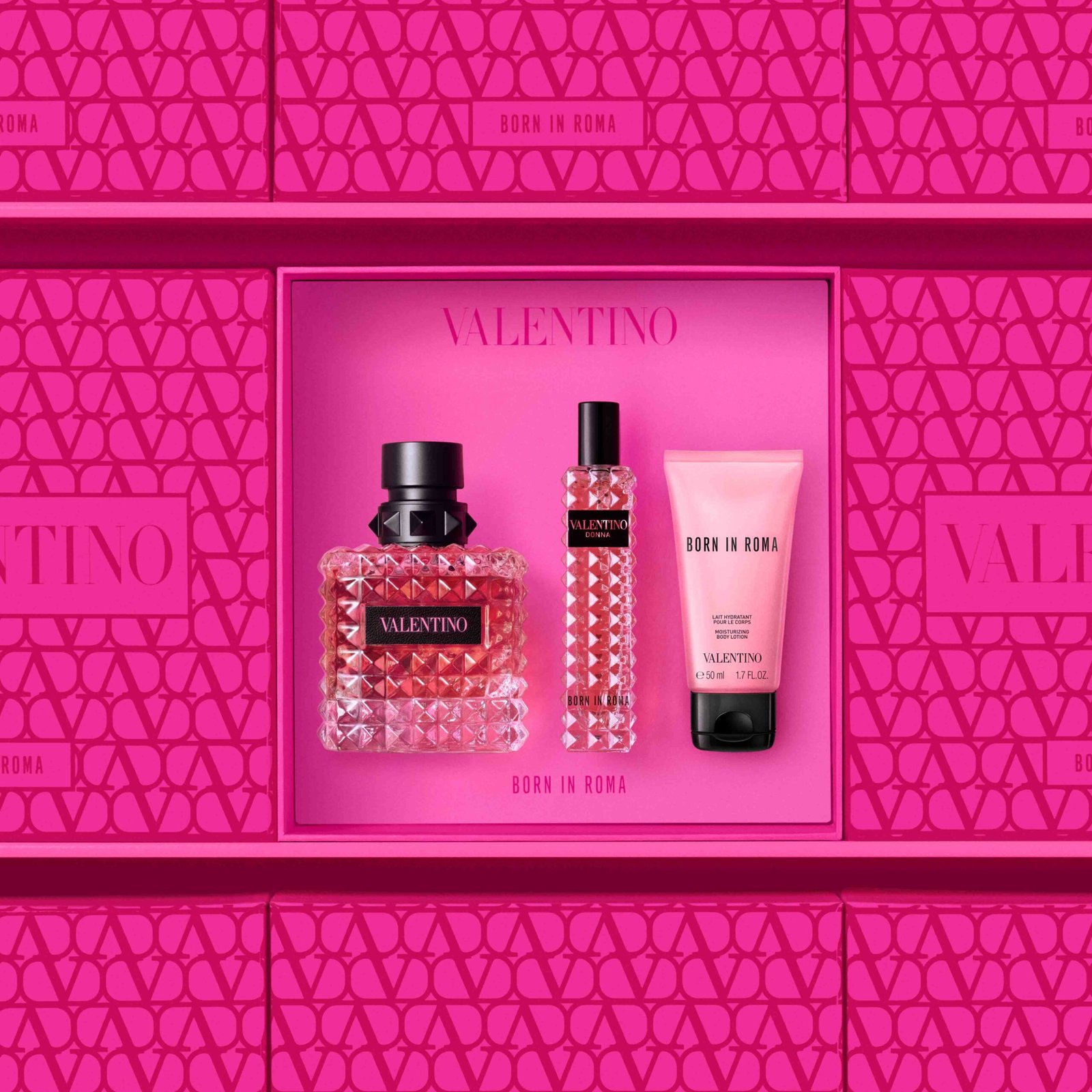 Valentino Donna Born In Roma 3.4 EDP/1.7/Mini SET (W) - Image 2