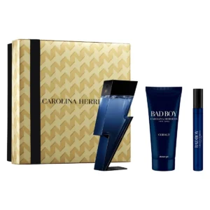 Carolina Herrera Bad Boy Cobalt 3.4 EDP/3.4/Mini SET (M)